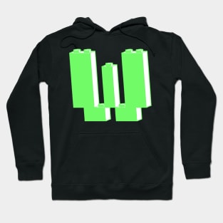 THE LETTER W, Customize My Minifig Hoodie